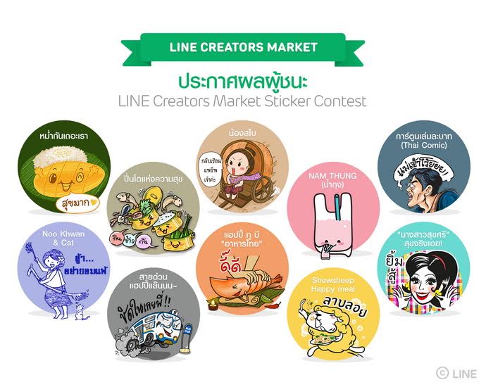 LINE Creators Market Sticker Contest