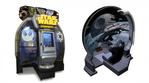 อลังการ ! ตู้เกม Star Wars: Battle Pod ขับยานอวกาศสุดสมจริง กับราคาหลักล้าน