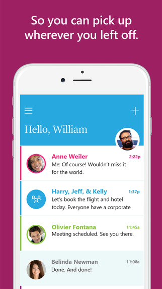 Send แอพฯ ส่งอีเมลแบบแชท เฉพาะ iOS จาก Microsoft