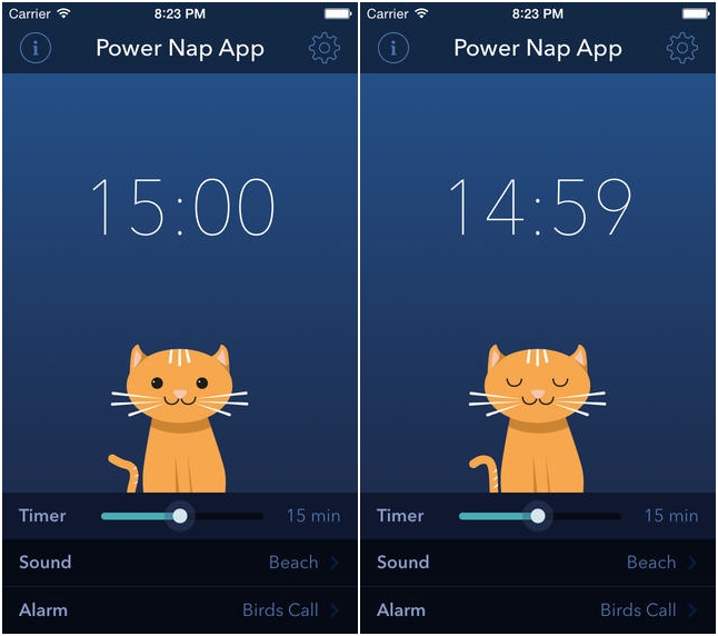 Power Nap App แอพฯ นาฬิกาปลุกตอนพักกลางวัน