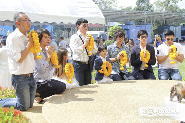 บวงสรวงละคร ดวงใจพิสุทธิ์ บัลลังก์รักคู่จิ้น