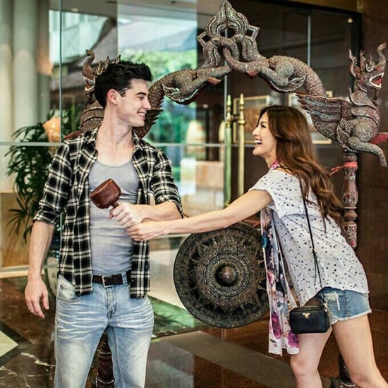 นก อุษณีย์ กับชีวิตดี๊ดีกับ แจ็ค แฟนฝรั่งล่ำ หวานกันไม่มี ...