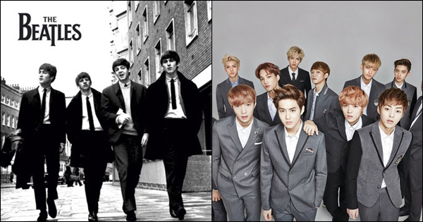 แฟนคลับวง EXO ตั้งกระทู้ถาม The Beatles คือวงอะไร 