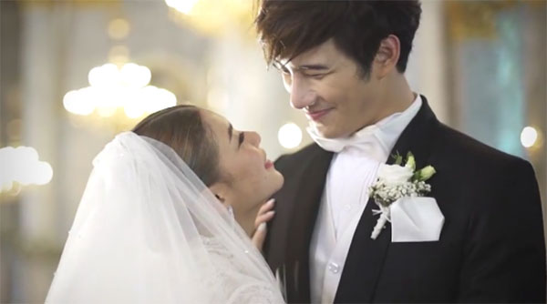 คลิปงานแต่งกุ๊บกิ๊บ บี้ กล่าวคำมั่นสัญญารักในโบสถ์ โรแมนติกดุจเทพนิยาย