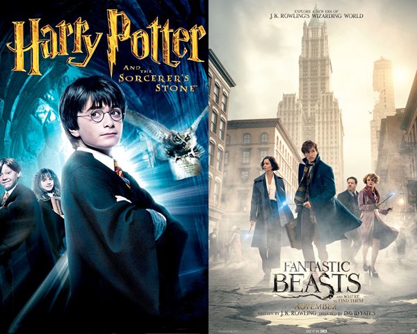 fantastic beasts vs harry potter