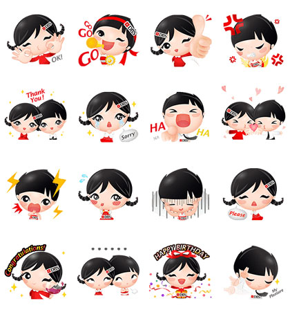 สติ๊กเกอร์ LINE ฟรี