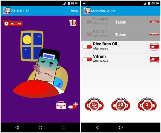 Medicine Alert แอพฯ แจ้งเตือนกินยา