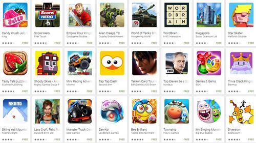 เกม Android แจกฟรี และลด 90%