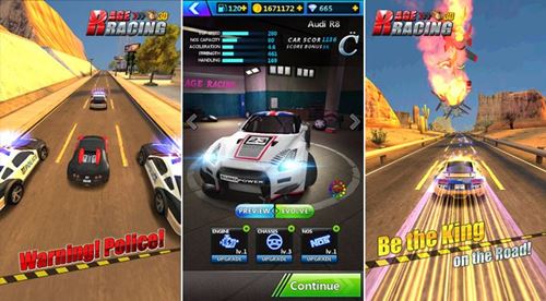 เกมแข่งรถ Android และ iOS