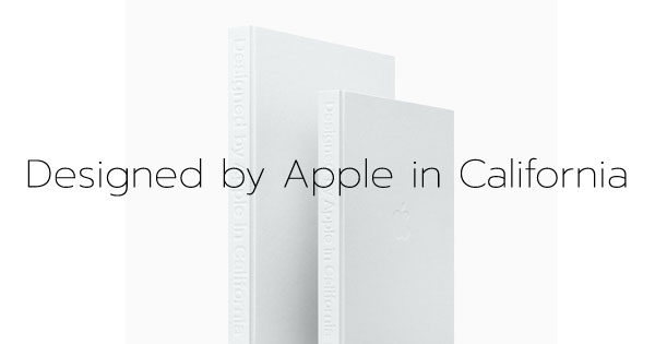 หนังสือ Designed by Apple in California