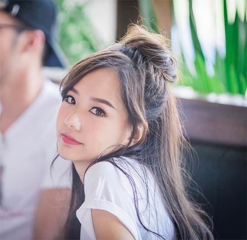 มัดจุกครึ่งหัว มัดจุกครึ่งหัว