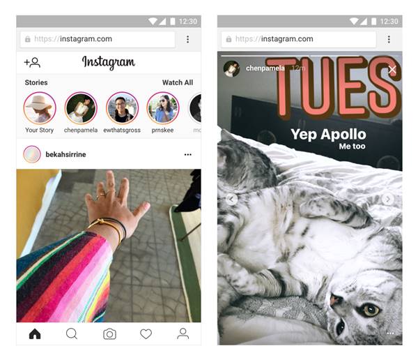 Instagram เปิดให้ใช้งาน Stories ผ่านเบราว์เซอร์มือถือได้แล้ว
