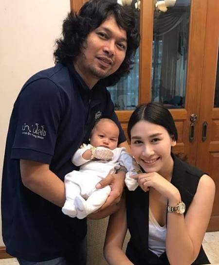 แซนวิช โพสต์ภาพ น้องลีออง ลูก เสก โลโซ 