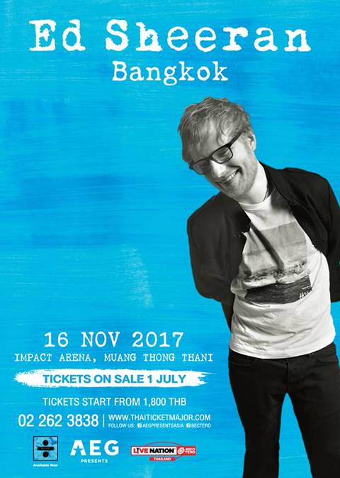คอนเสิร์ต Ed Sheeran 