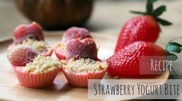 Strawberry Yogurt Bite