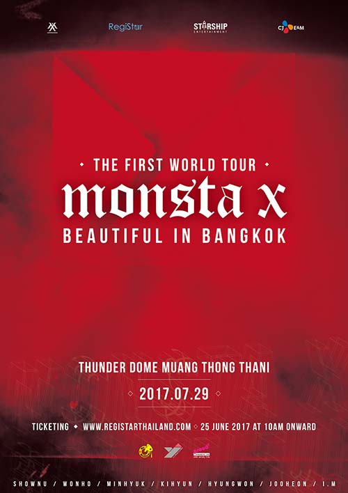 MONSTAX THE FIRST WORLD TOUR BEAUTIFUL IN BANGKOK