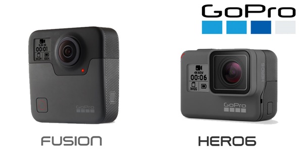 GoPro Hero6 Black และ GoPro Fusion