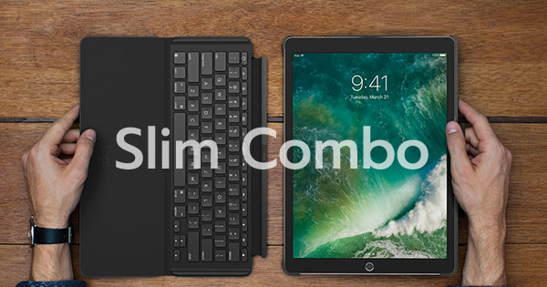 Logitech Slim Combo เคสสำหรับ iPad Pro
