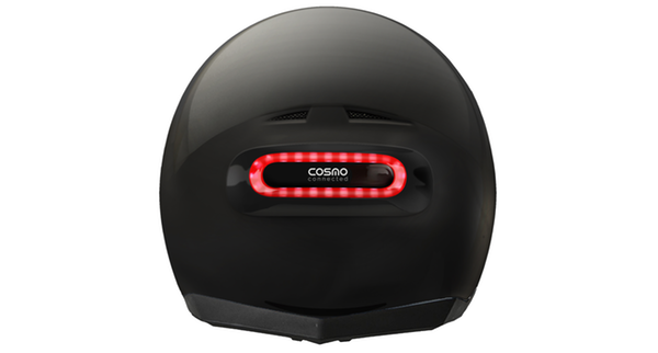 Cosmo Connected ไฟเบรกติดหมวกกันน็อก เชื่อมต่อมือถือได้