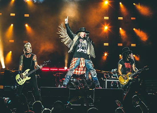 Guns N’ Roses creates Paradise City in Bangkok