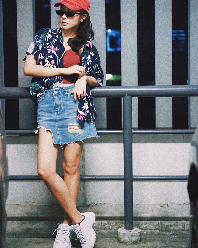 เสื้อลายดอกดารา เสื้อลายดอกดารา