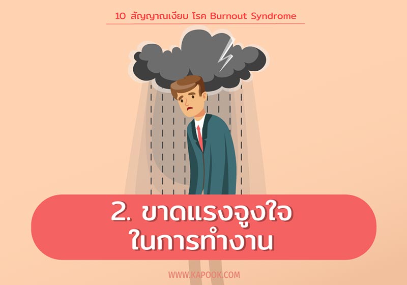 Burnout Syndrome คืออะไร เช็กอาการเบื่องาน หมดไฟ