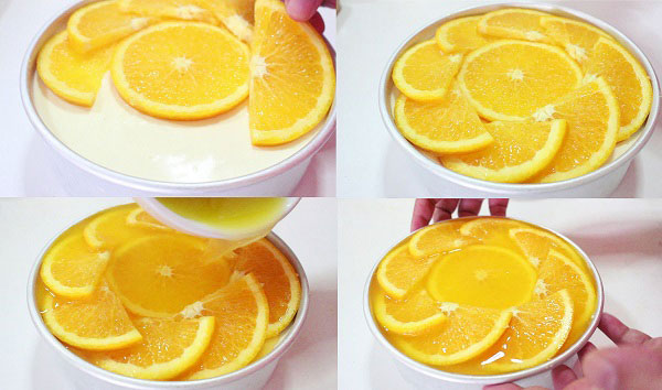 โยเกิร์ตมูสเค้กส้ม