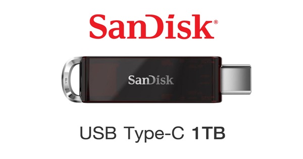 SanDisk แฟลชไดรฟ์ USB Type-C ความจุ 1TB