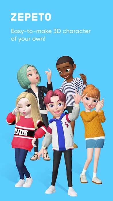 ZEPETO แอปฯ สร้างตัวละคร 3 มิติ