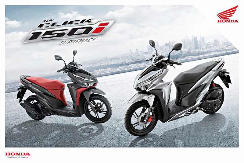 เป ดต ว Honda Click 150i 18 และ Honda Click 125i ราคาเร ม 5 1 หม นบาท