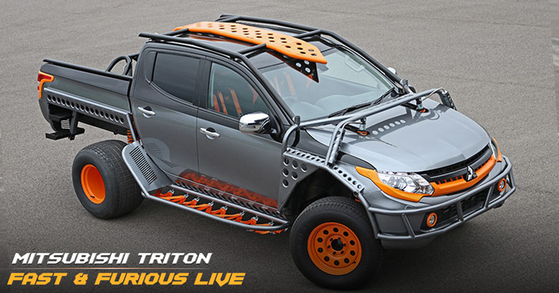 Mitsubishi Triton Fast & Furious Live