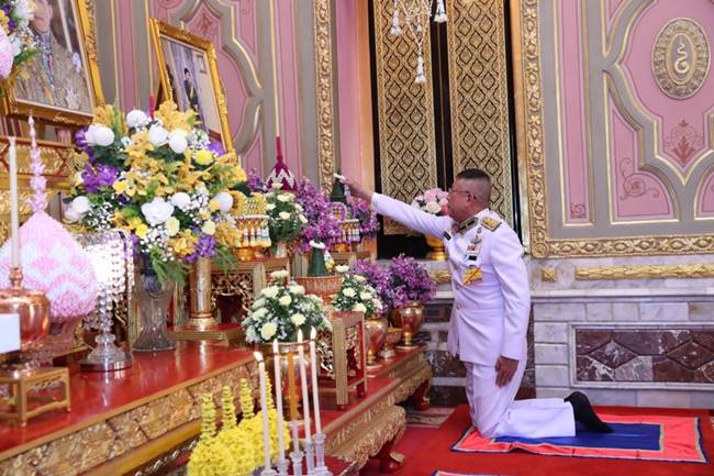 ในหลวง โปรดเกล้าฯ การเจริญพระพุทธมนต์พระราชทานพระองค์เจ้าโสมสวลีฯ