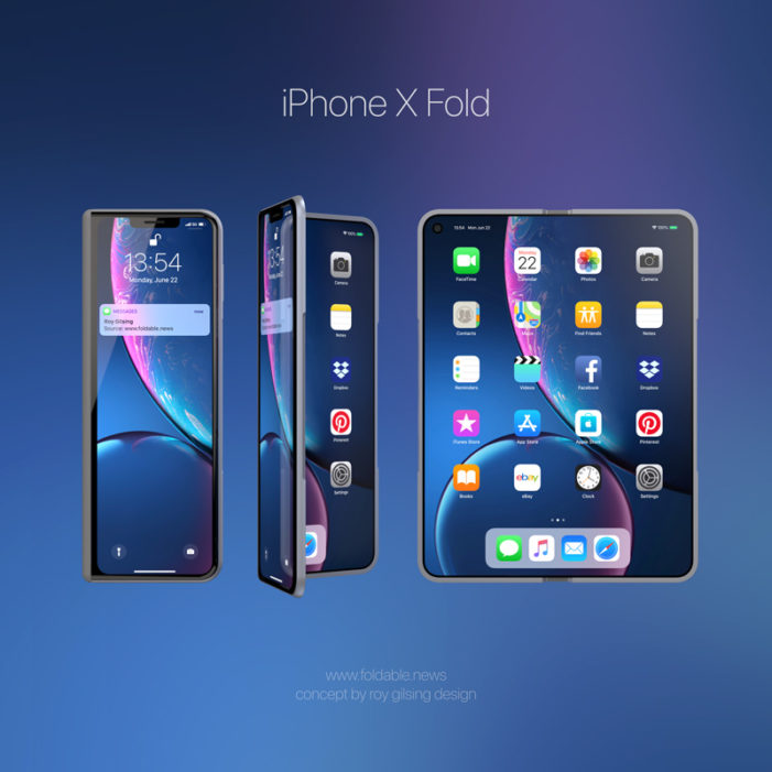 คอนเซ็ปต์ iPhone Fold คอนเซ็ปต์ iPhone Fold