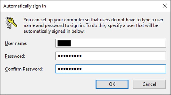 วิธีตั้ง Auto Login Windows 10 ไม่ต้องใส่รหัสผ่านตอนเปิดเครื่อง