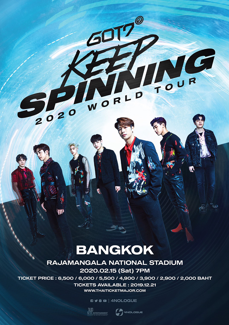 Jackson Wang GOT7World Tour in Bangkok 2018 Day1