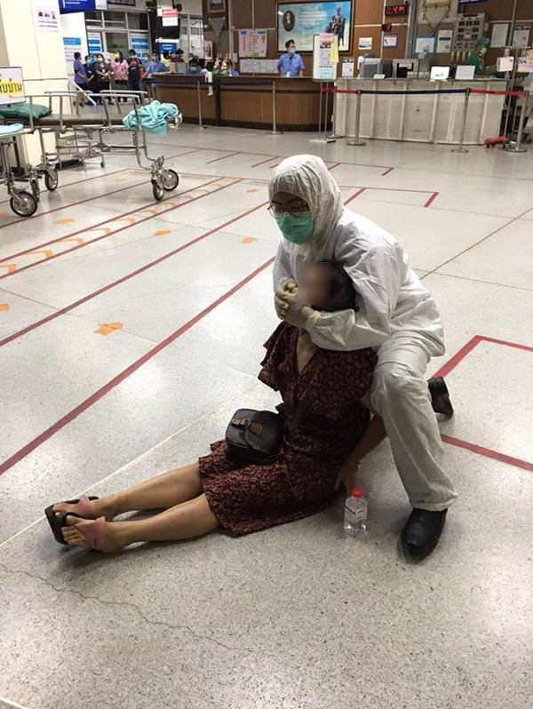 จับคนจีนจะแพร่เชื้อโควิด 19