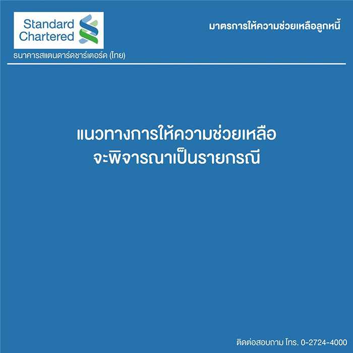มาตรการช่วยเหลือลูกหนี้