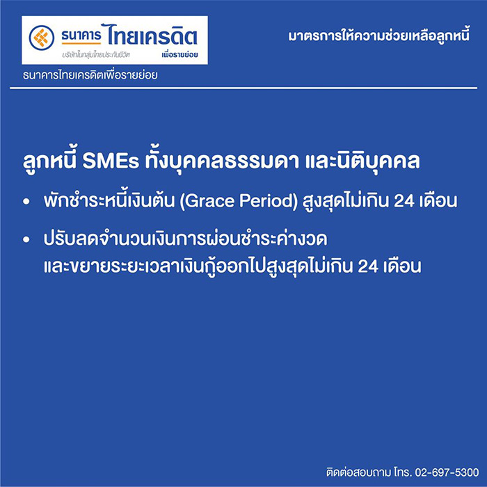 มาตรการช่วยเหลือลูกหนี้