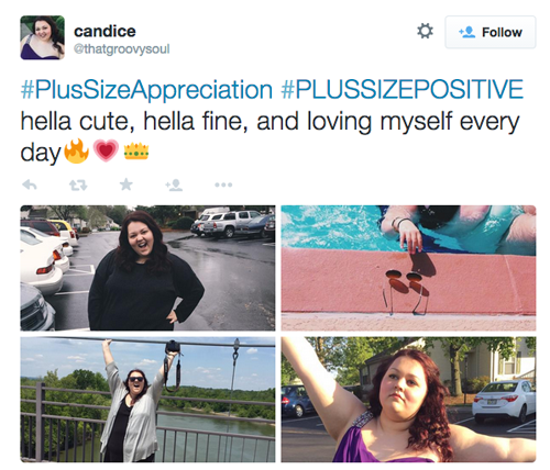 #PlusSizeAppreciation