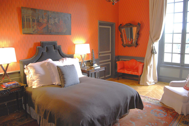 20 ห้องนอนสีส้ม แบบห้องนอน สุดจี๊ดจ๊าด