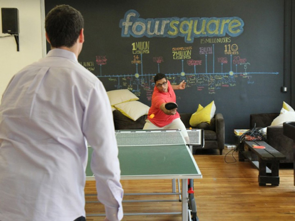 สำนักงานใหญ่ Foursquare โซโห นิวยอร์ค