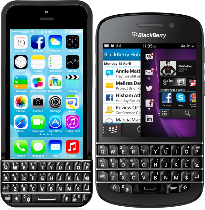 Blackberry ฟ้อง Typo ละเมิดสิทธิบัตร หลังทำแป้นไอโฟนเลียนแบบ