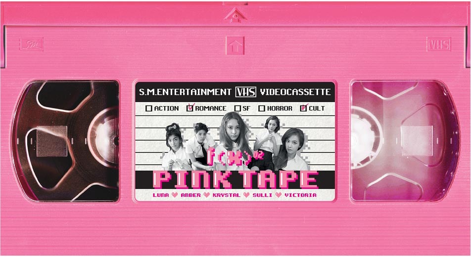 f(x) The 2nd Album Pink Tape - f(x)