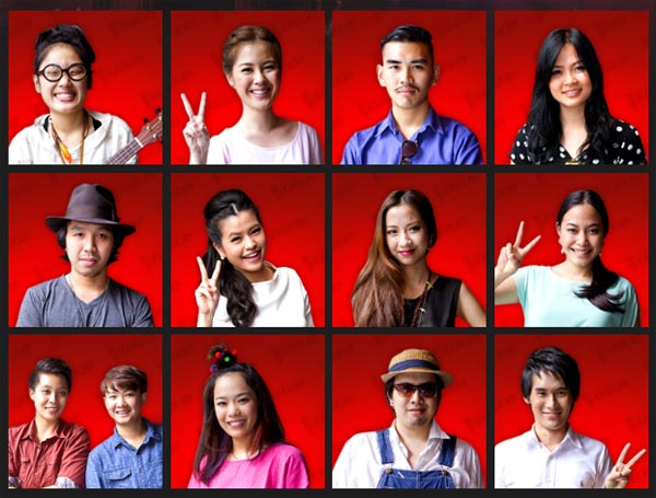 the voice thailand season 2 รอบสุดท้าย Blind Audition 