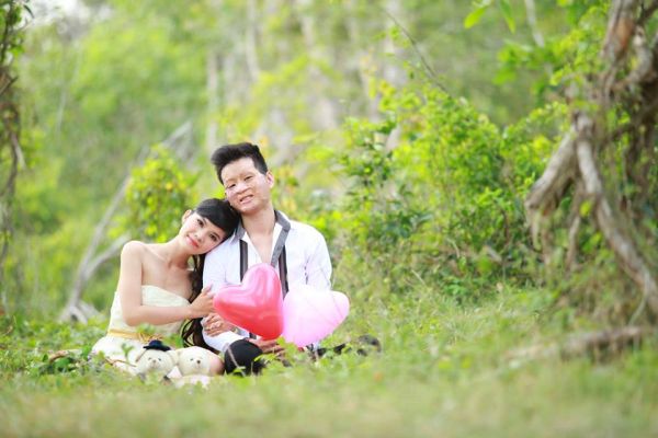 สาวเวียดนามแต่งงานกับหนุ่มเสียโฉม