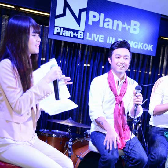 Plan-B บินลัดฟ้าแถลงข่าว Plan-B LIVE In Bangkok