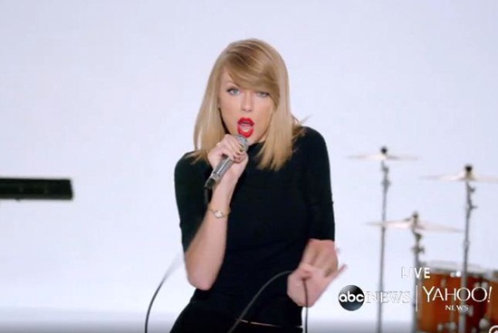 Taylor Swift พรีเมียร์ซิงเกิลใหม่ Shake It Off