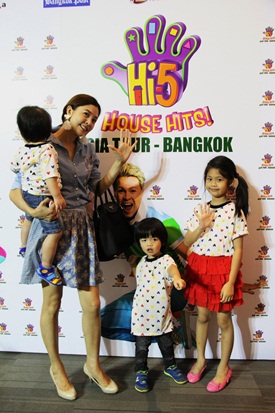 รวมตัวของครอบครัวดาราเซเลป ในสุดยอดโชว์ Hi5 House Hits! Live In Concert ครั้งแรก ในเอเชีย