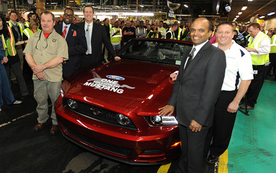 รถสปอร์ตอมตะ Ford Mustang เดินสายการผลิตครบ 1 ล้านคัน