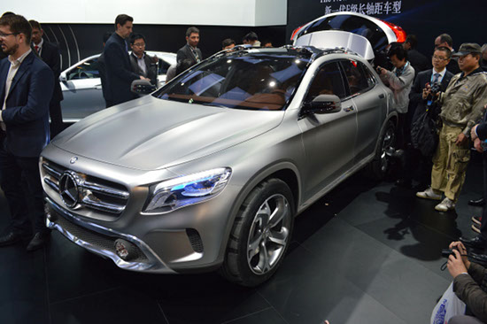 Mercedes-Benz GLA Concept โชว์ตัวเซี่ยงไฮ้ ชาวจีนแห่ชมล้น